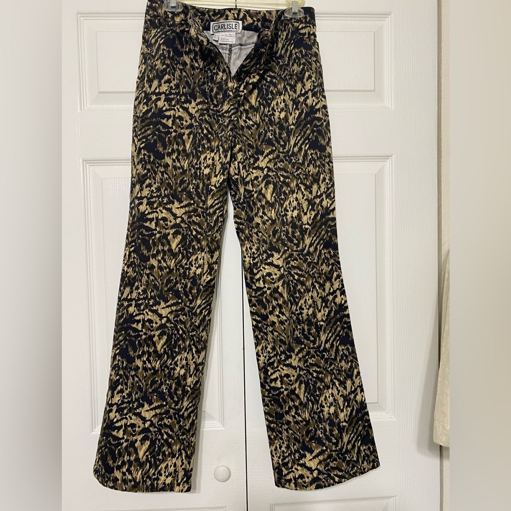 - Vintage Carlisle Animal prints pants size 6
